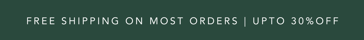 Free Shipping On Most Orders