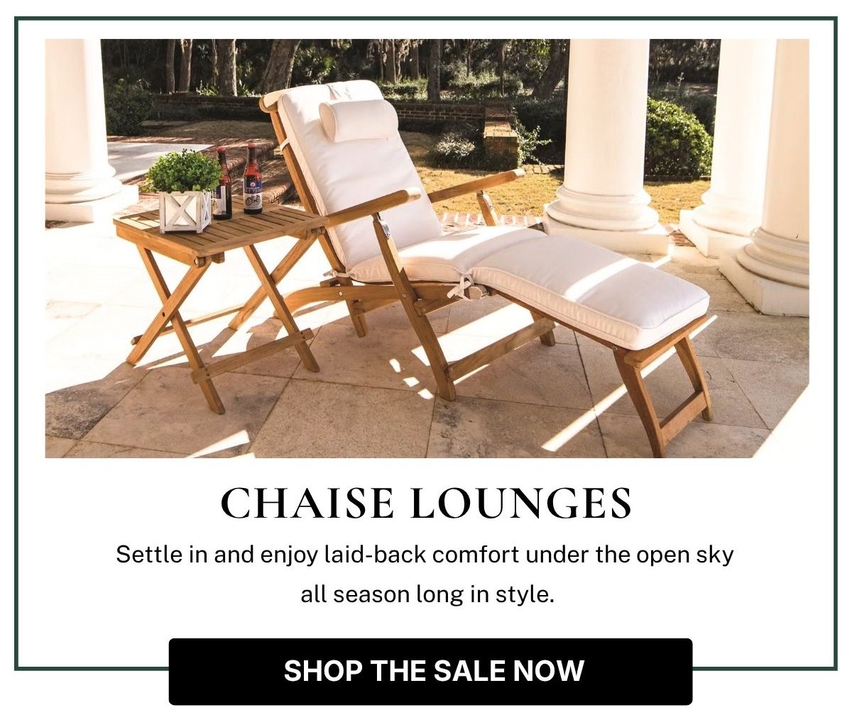 CHAISE LOUNGES