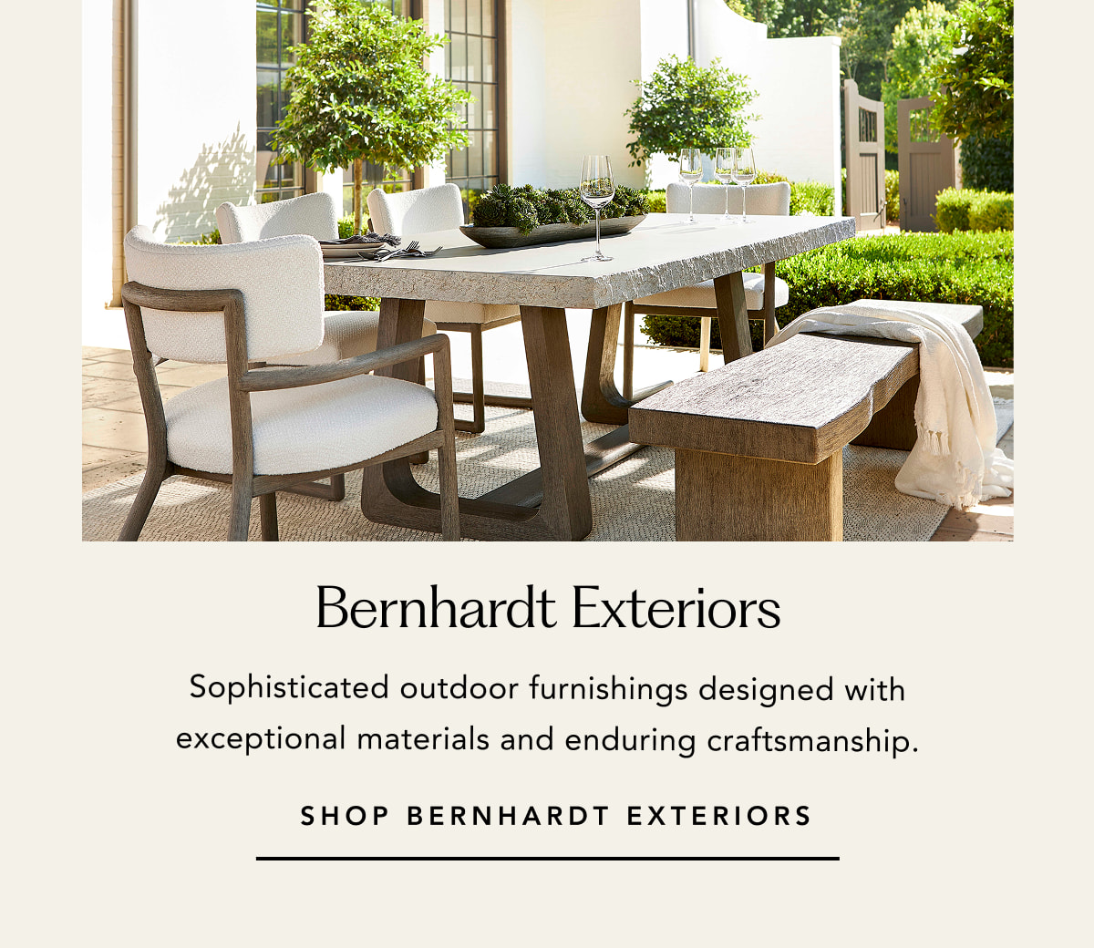 Shop Bernhardt Exteriors