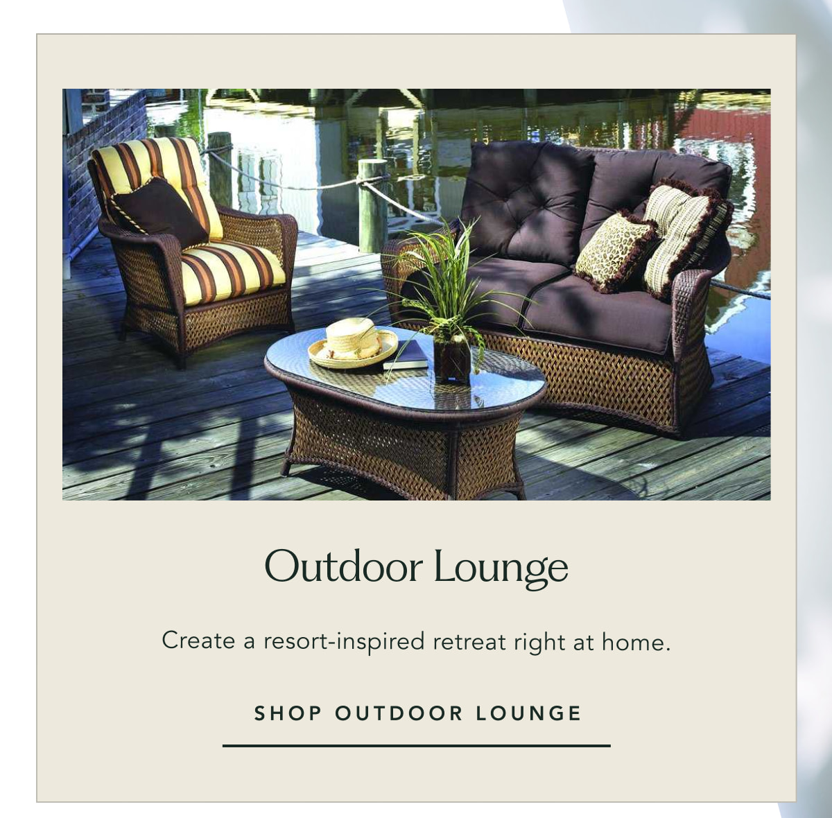 Shop Outdoor Lounge