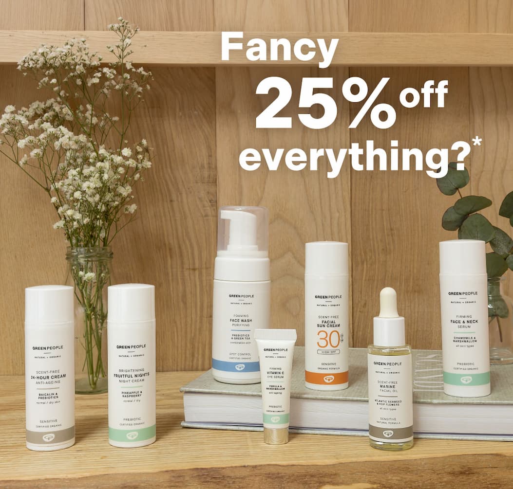 Fancy 25% off everything?