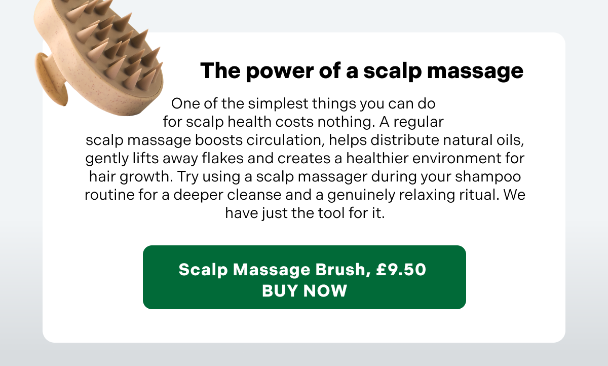 Scalp Massage Brush, £9.50