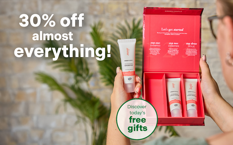 30% off your organic skin essentials!