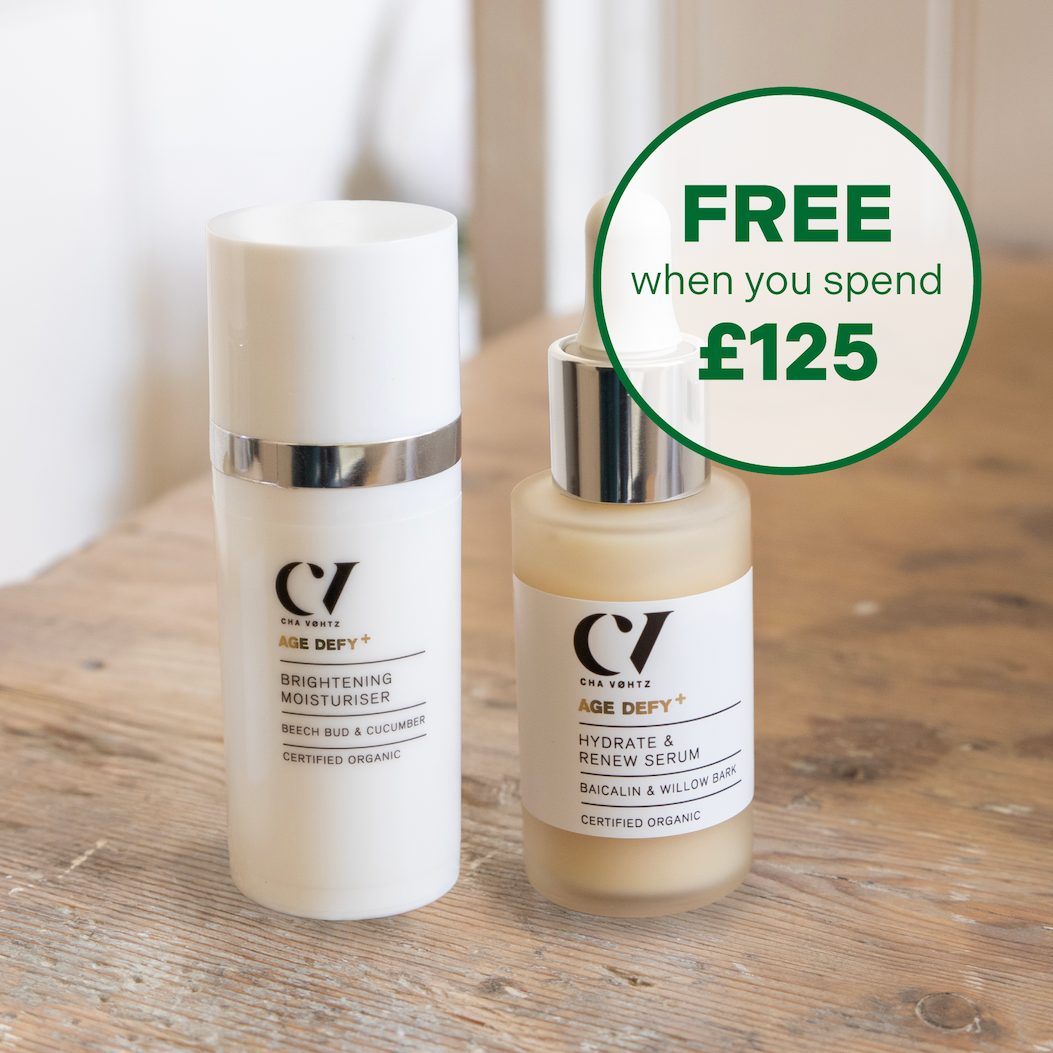 Hydrate & Renew Serum and Brightening Moisturiser free when you spend £125