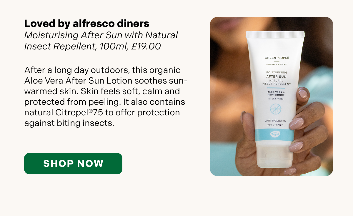 Moisturising After Sun with Insect Repellent 100ml