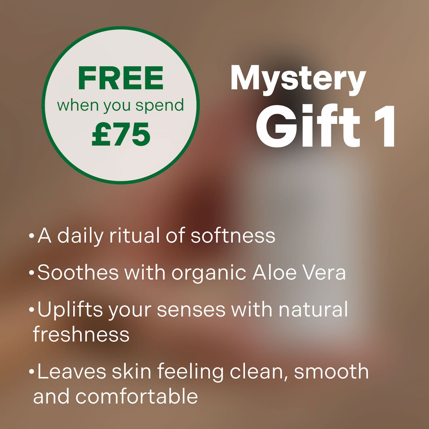 Mystery Gift 1 free when you spend £75