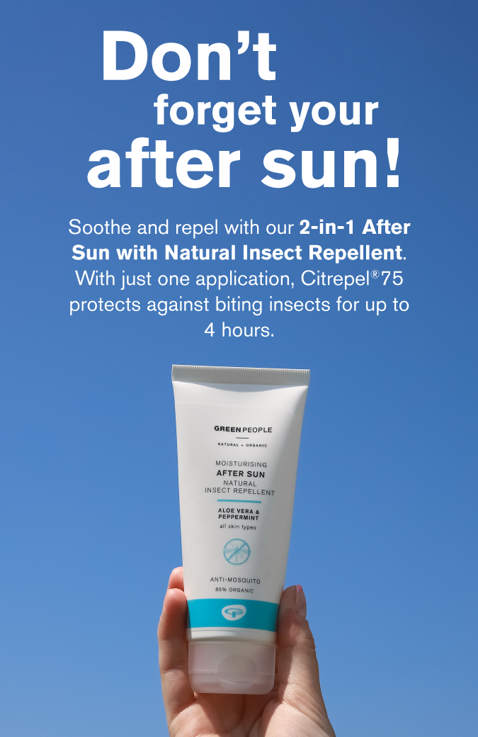 Don't forget your after sun!