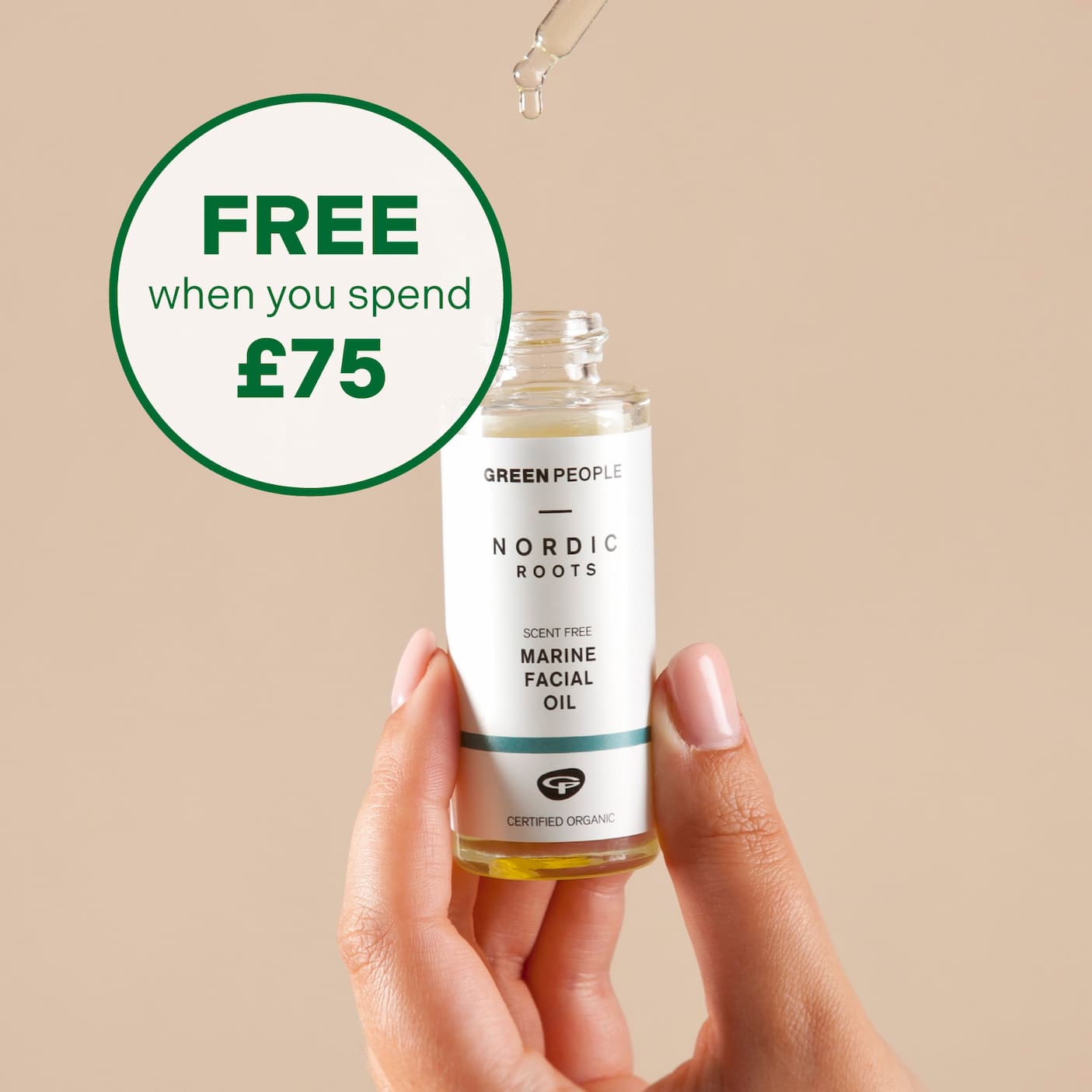 Nordic Roots Marine Facial Oil free when you spend £75