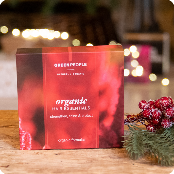 Organic hair essentials gift set