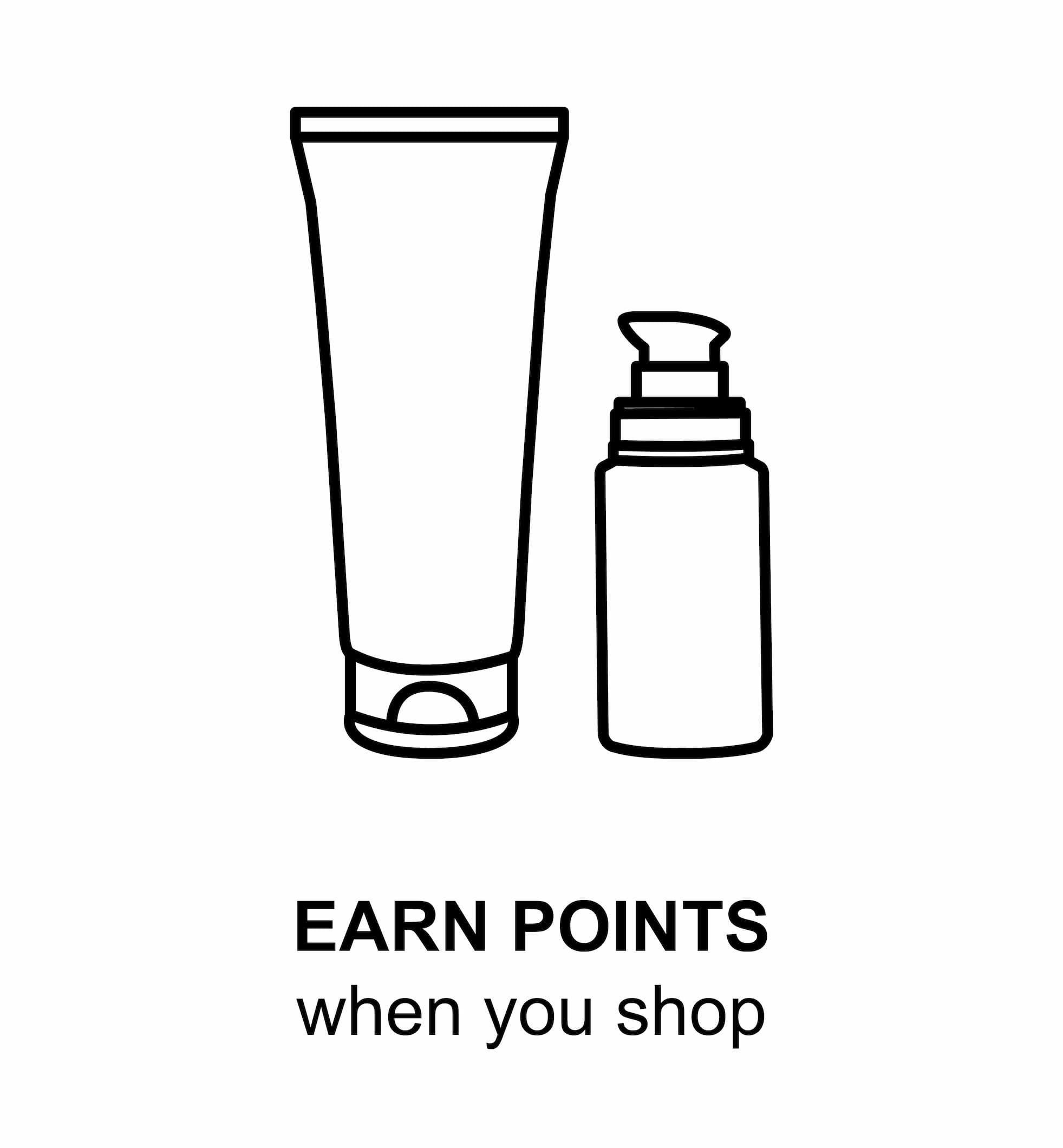 Earn points when you shop