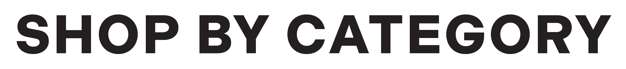 shop by category