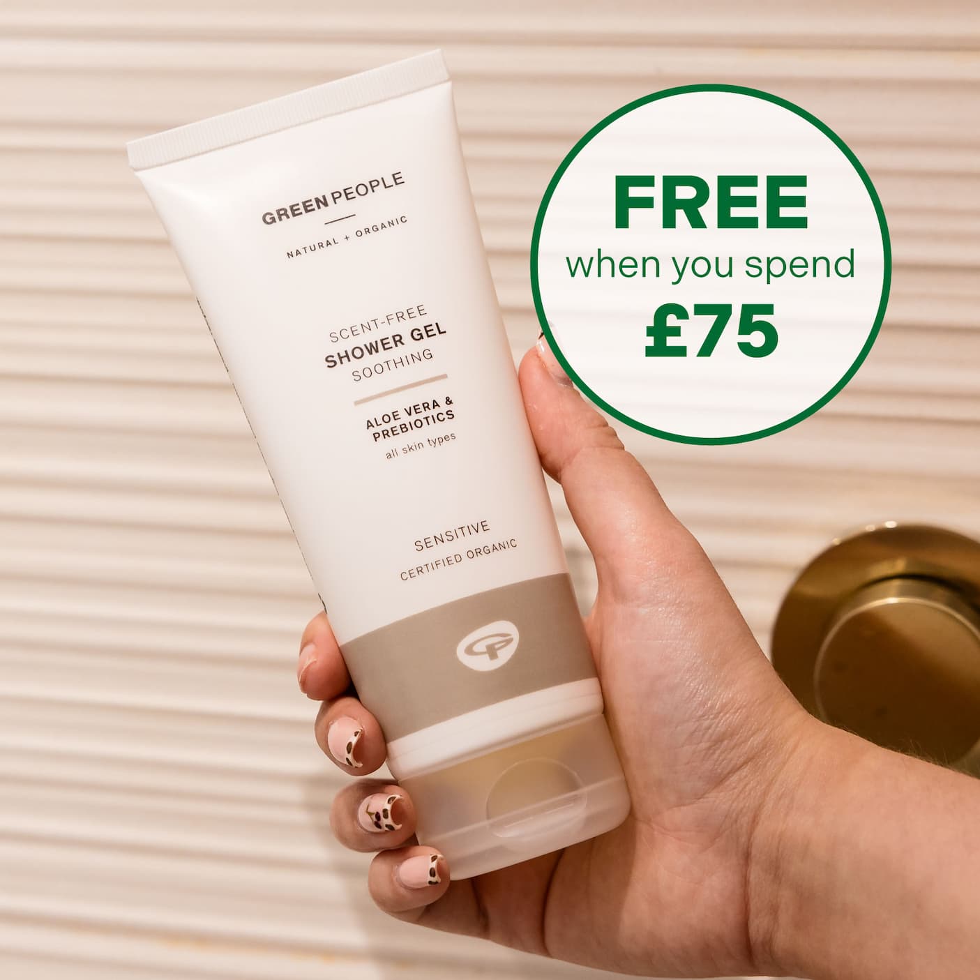 Scent Free shower gel free when you spend £75