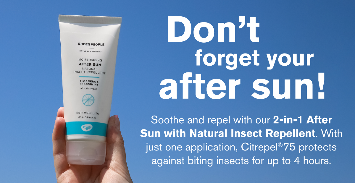 Don't forget your after sun!