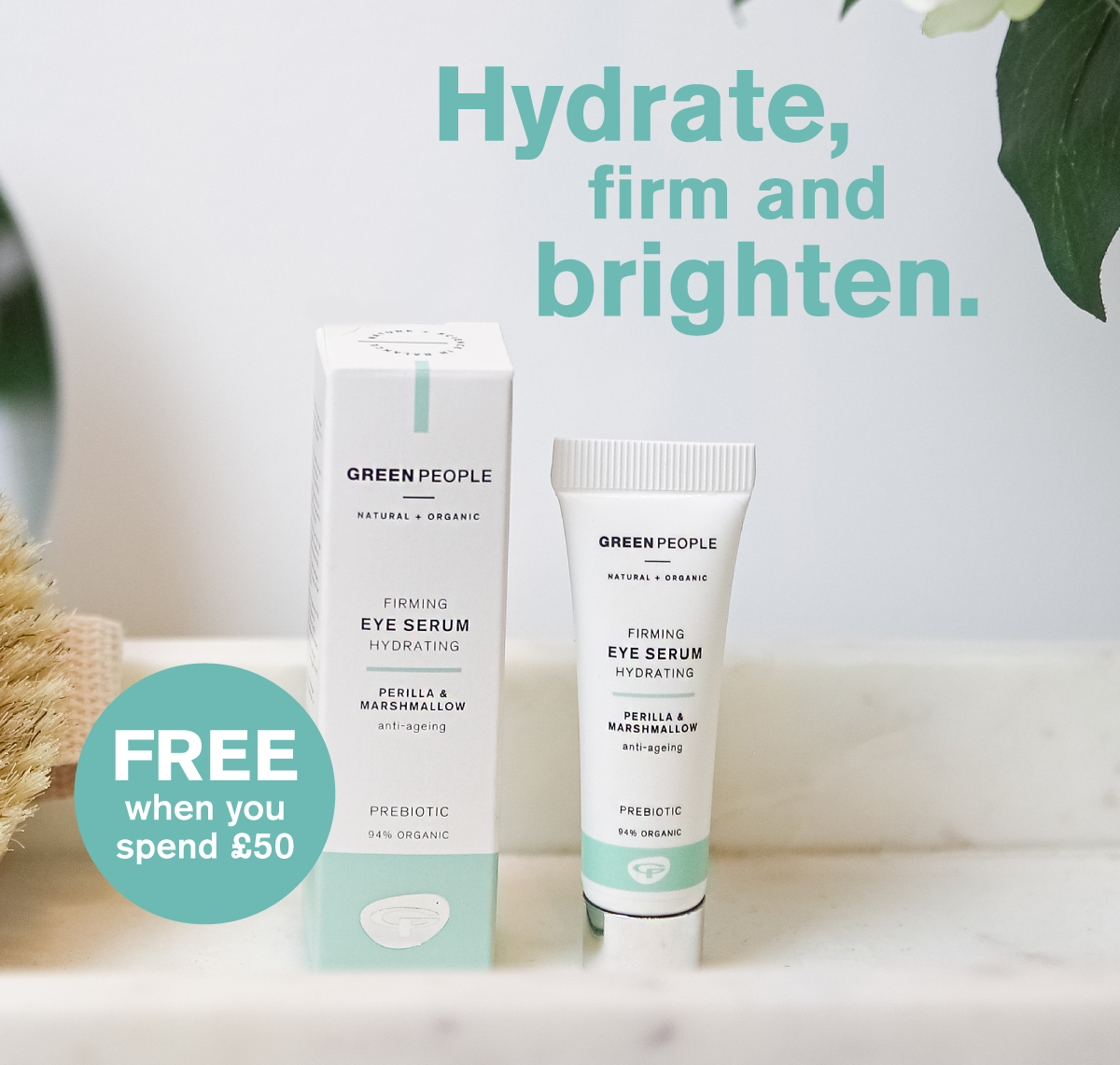 FREE Eye Serum when you spend £50