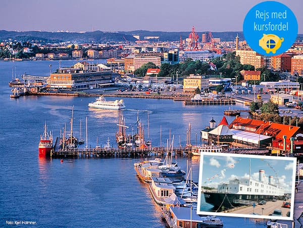 Medlemsrabat på hotelbåd i Göteborg, Sverige