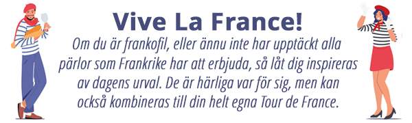 Se alla sommarsemestrar i Frankrike hos Happydays