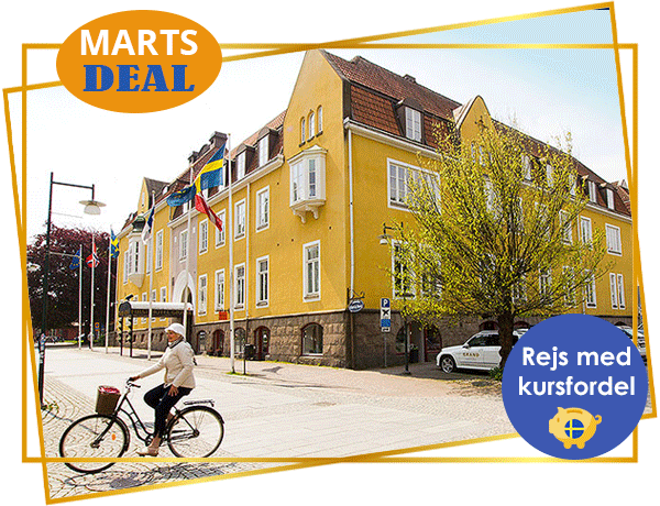 Marts DEAL på miniferie i Alingsås, Sverige