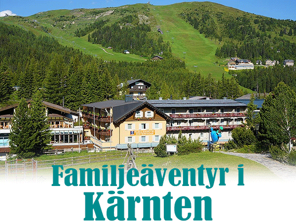 Sommarsemester i Kärnten, Österrike – Familienhotel Hinteregger