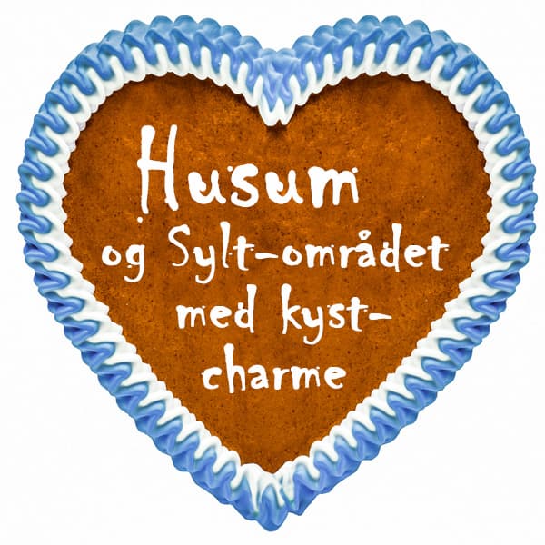 Husum og Sylt-området med kystcharme