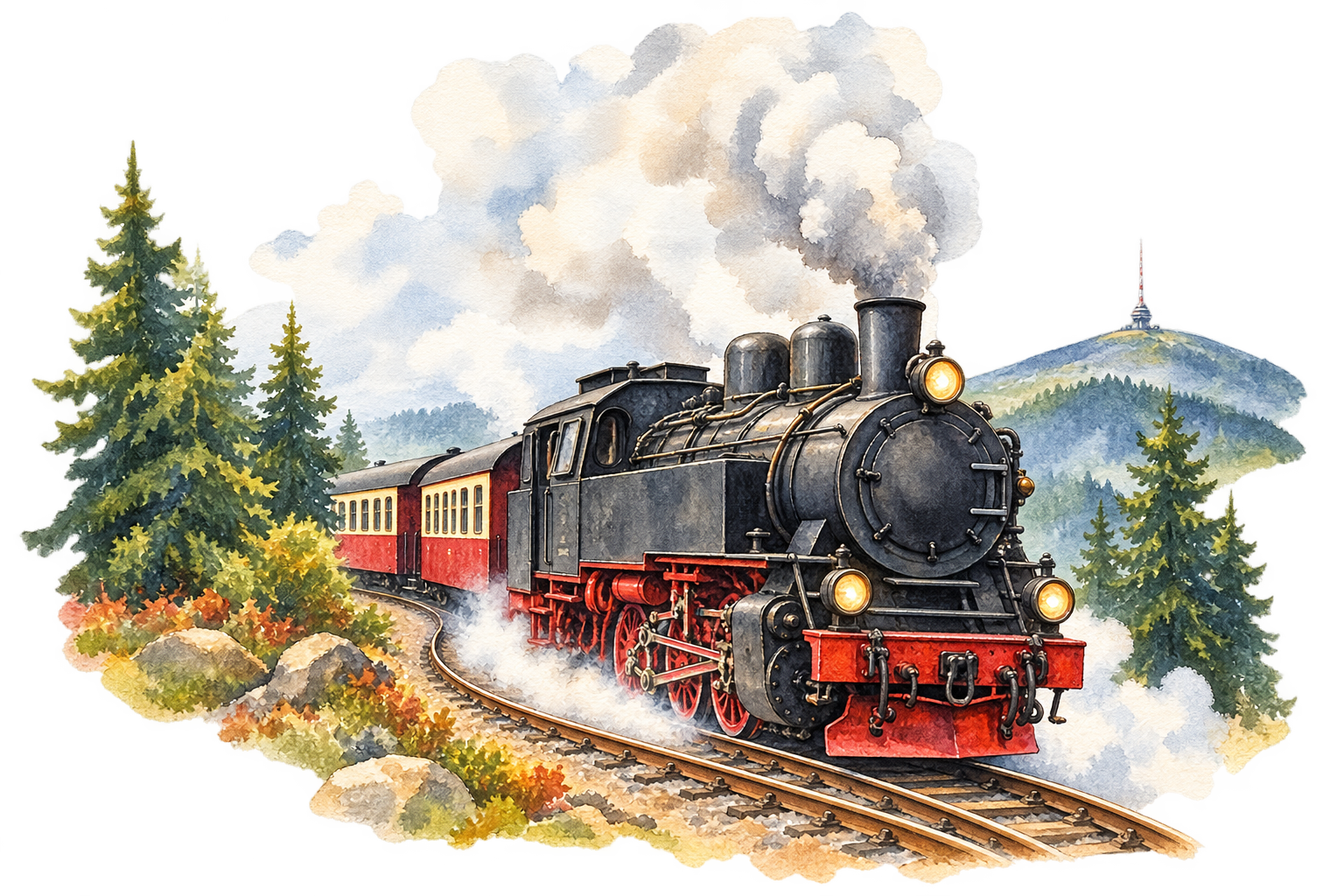Vind en ikonisk damptogstur 🚂