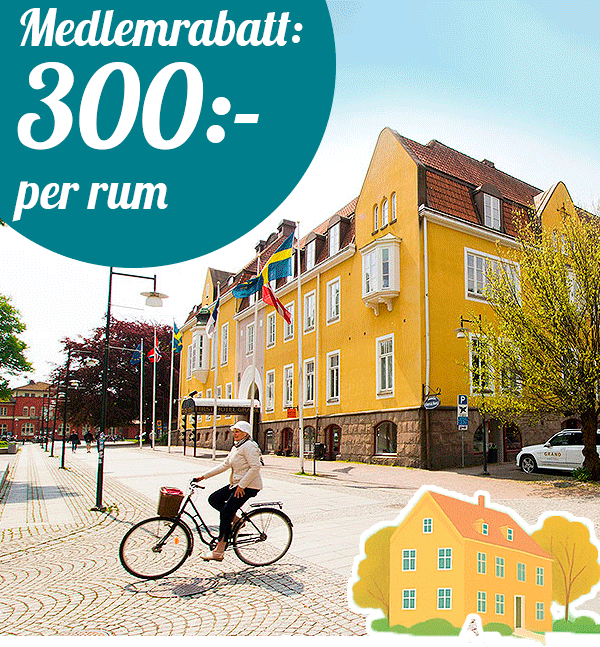 Medlemrabatt på Grand Hotel Alingsås