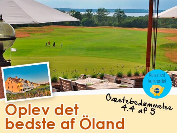 Medlemsrabat på miniferie på Öland, Sverige