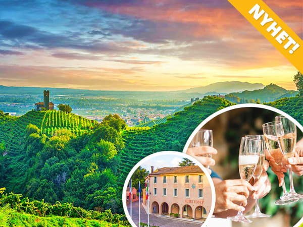 Medlemsrabatt på semester i Veneto, Italien