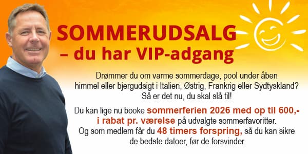 VIP-adgang til sommerudsalg 2026