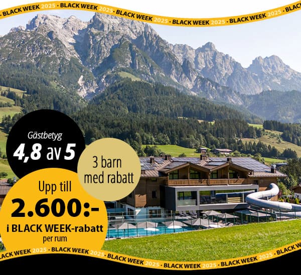 BLACK WEEK-erbjudande på Good Life Resort Riederalm