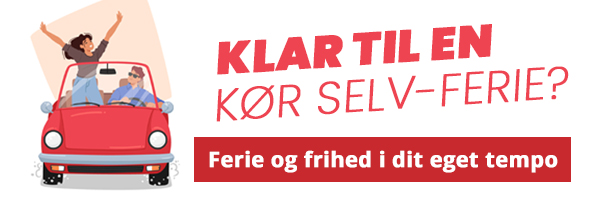 Ferie og frihed på kør selv-ferie med Happydays
