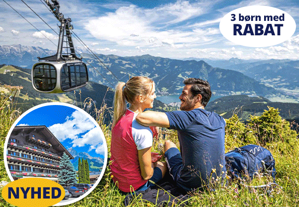 Fødselsdagstilbud på all inclusive sommerferie i Salzburgerland