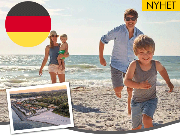 Nyhet vid Lübeckbukten, Nordtyskland