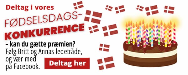 Deltag i Happydays’ fødselsdagskonkurrence