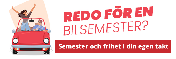 Semester och frihet på bilsemester med Happydays