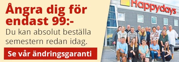 Läs om Happydays ändringsgaranti