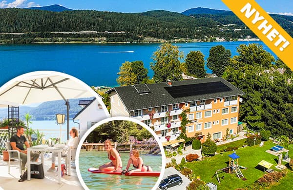 Sommarsemester vid Wörthersee i Österrike