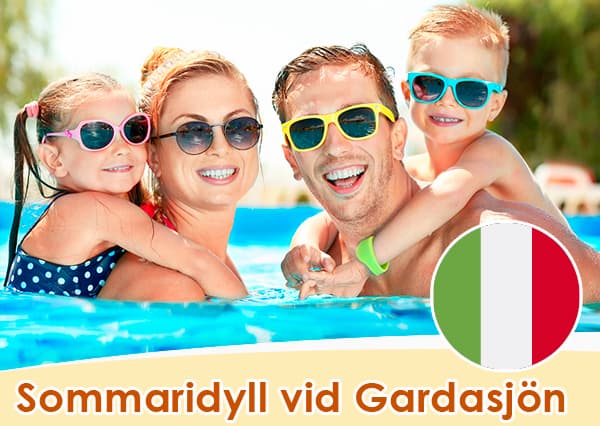 Sista minuten-semester vid Gardasjön, Italien