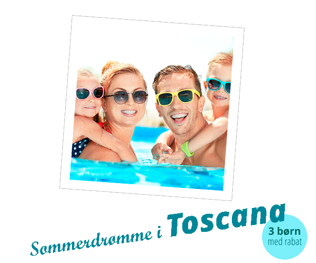 Sommerferie i Toscana, Italien