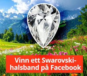 Vinn ett Swarovski-halsband på Facebook