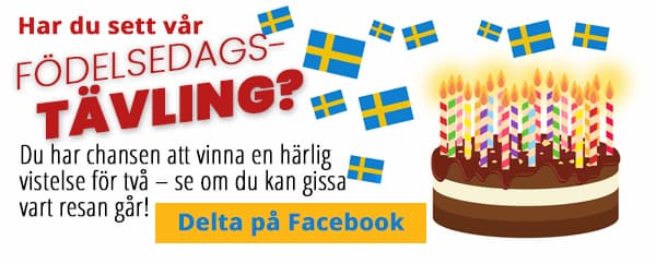 Vinn en vistelse för två i vår födelsedagstävling