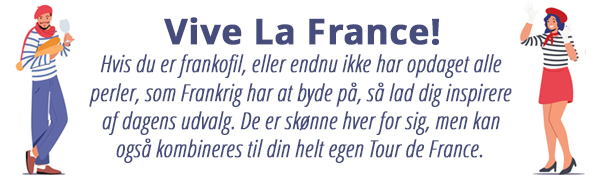 Se alle sommerferier i Frankrig hos Happydays