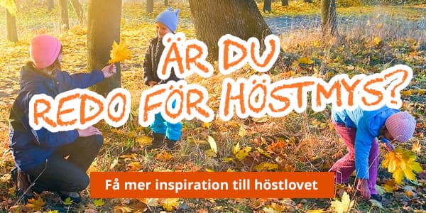 Få inspiration till höstlovet