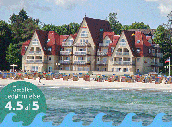 Miniferie på strandhotel i Grömitz, Nordtyskland