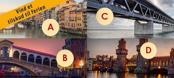 Deltag i vores bro-konkurrence på Facebook