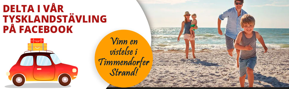  Vinn en vistelse för två i Tyskland på Facebook