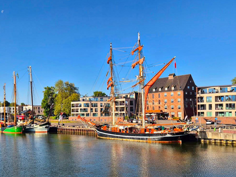 Bo på havnefronten i Kappeln