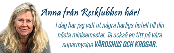 Se alla värdshusvistelser hos Happydays