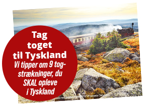 Læs om 9 togstrækninger, du skal opleve i Tyskland