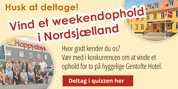 Vind et weekendophold i Nordsjælland
