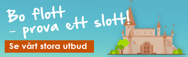 Se alla slottsvistelser hos Happydays